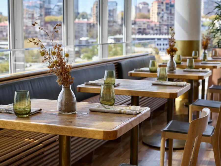 Contemporary Sydney restaurant interior